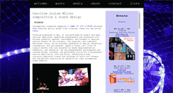Desktop Screenshot of carolinelouisemiller.com
